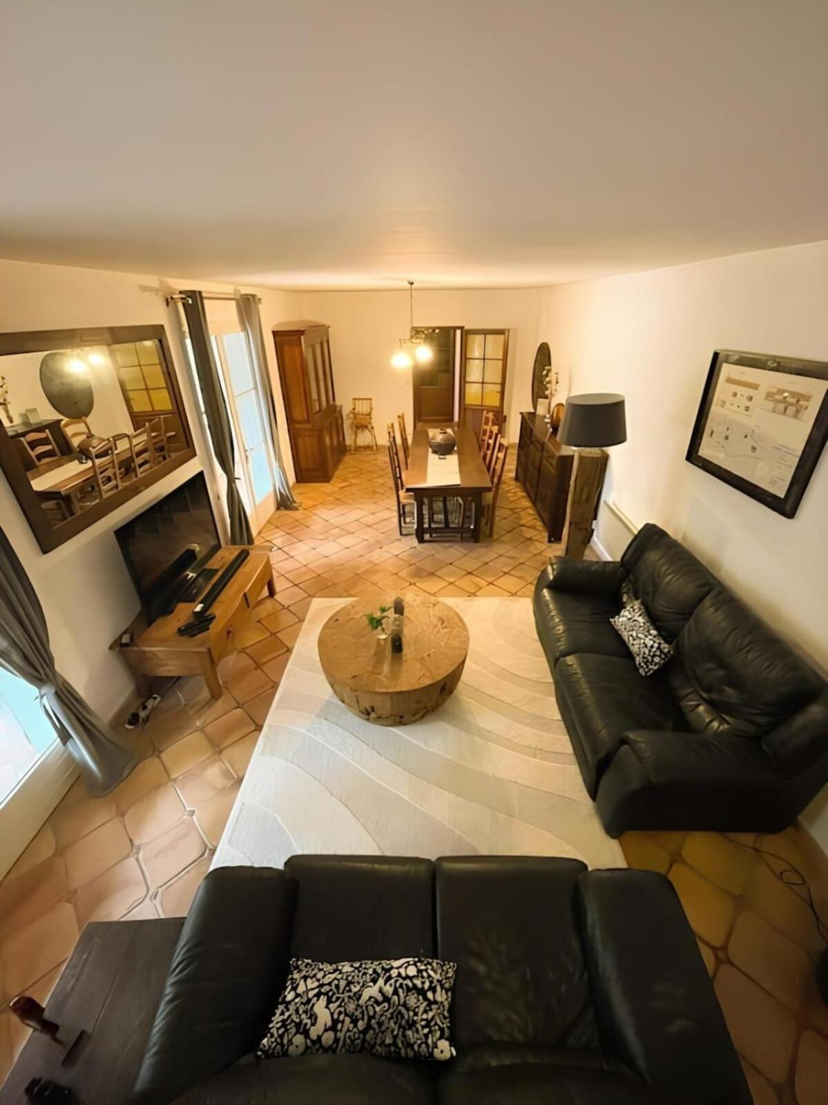 Les Oliviers - Villa 10 People - 5 Min Ardeche Saint-Julien-de-Peyrolas Exteriér fotografie