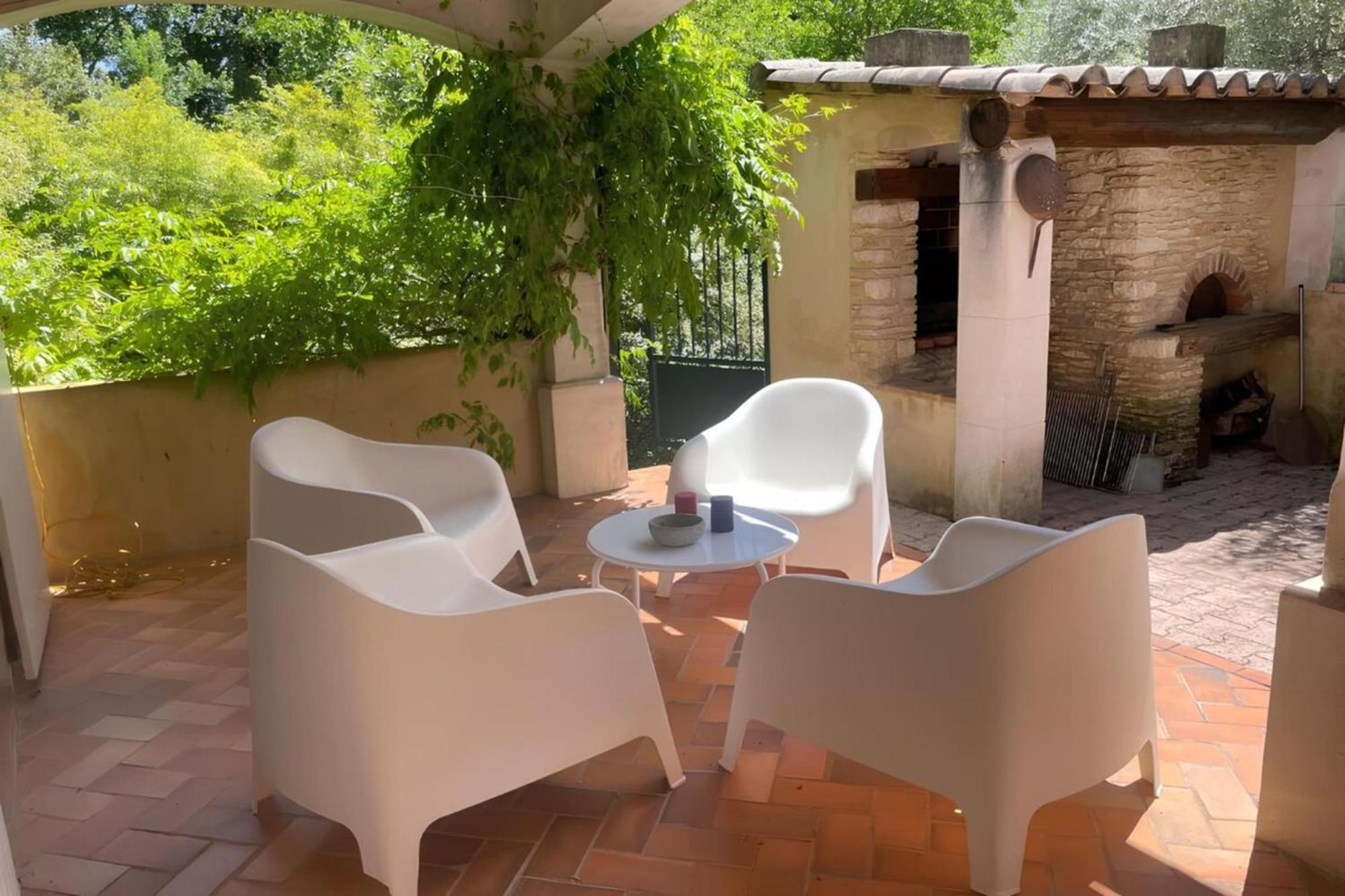 Les Oliviers - Villa 10 People - 5 Min Ardeche Saint-Julien-de-Peyrolas Exteriér fotografie