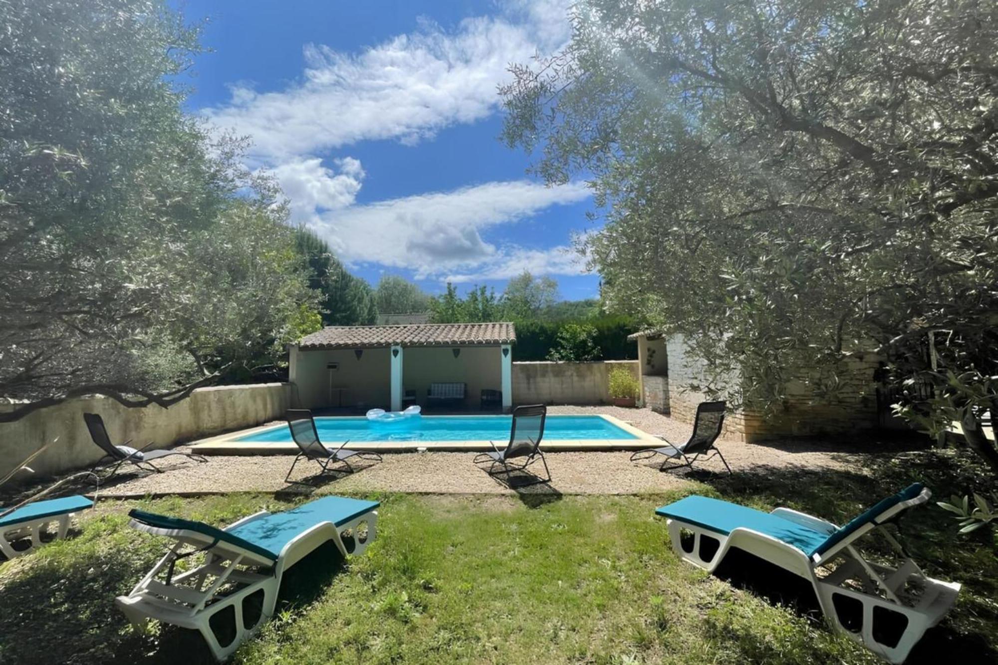 Les Oliviers - Villa 10 People - 5 Min Ardeche Saint-Julien-de-Peyrolas Exteriér fotografie