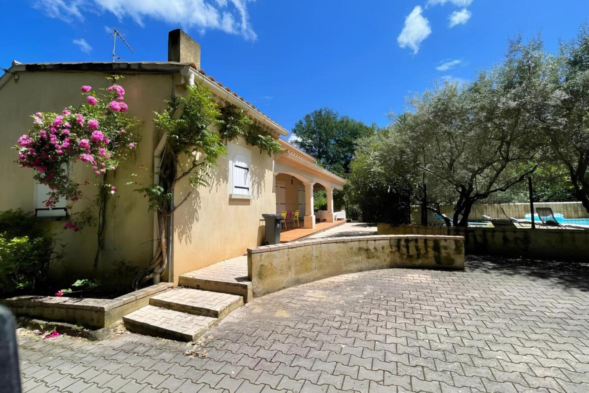 Les Oliviers - Villa 10 People - 5 Min Ardeche Saint-Julien-de-Peyrolas Exteriér fotografie